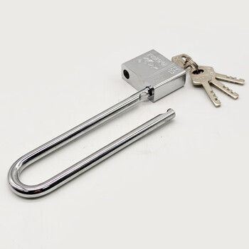 恩鸽 红环挂锁 防盗锁防水防锈防撬锁具大门锁宿舍长梁锁子 50mm 长梁（定制）