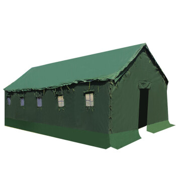 星工 XINGGONG 救灾帐篷 1000D加厚加胶防水帆布 三层加棉绗缝帐篷定制 3米*4米