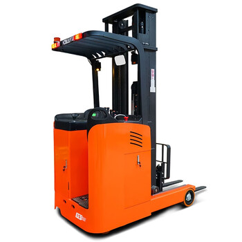 诺力（NOBLELIFT）电动叉车1.5吨站驾式门架前移堆高车充电堆垛铲车RT15A45