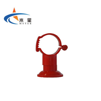 米星（MSTAR）PVC水管线管通用固定卡 抱箍管卡 水管吊卡 给水吊卡 32白（100个装）