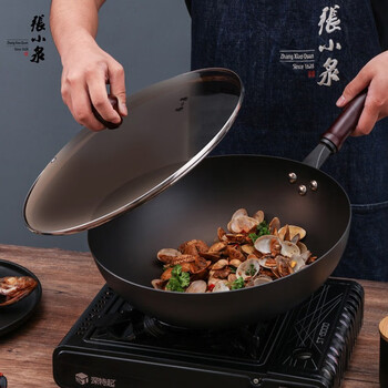 张小泉古韵名匠铁锅 炒锅家用炒菜 家用灶具通用C30720100