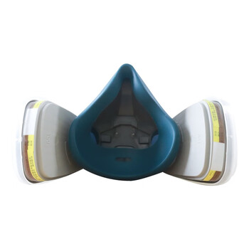 一护 防毒面具 防有机气体(氯化氢/硫化氢等)面具+6003CN滤毒盒+KN95滤棉+压盖7件套