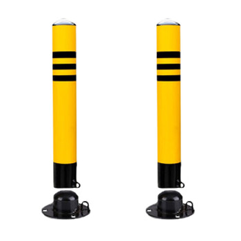 波浩全膜活动款76×600×1.3交通安全隔离桩反光地桩不含膨胀螺栓1根价2根起售