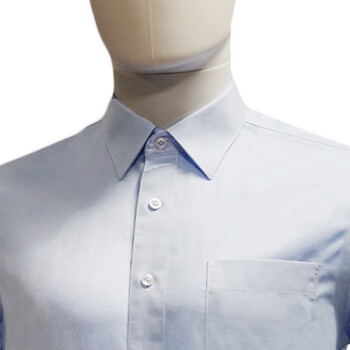 韦路堡(VLOBOword)VY100919劳保工作服劳保长袖衬衫行政衬衫(定制码数备注)XL