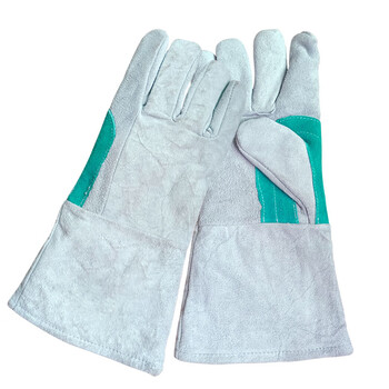 安美尚（ams）MS809长皮双层电焊手套牛皮防火花飞溅 1双