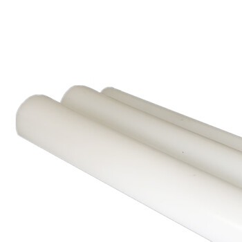 英耐特 纯PP棒料白色聚丙烯塑料棒硬A级实心尼龙棒φ60mm*一米价格