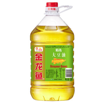 金龙鱼 食用油  精选大豆油5L（产品升级，名称&包装更新，新老包装随机发放）