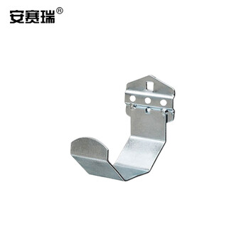 安赛瑞 杆件托架（3个装）工具挂板挂钩 方孔洞洞板物料货架挂钩 五金工具墙板挂钩 杆件托架 60mm 16123