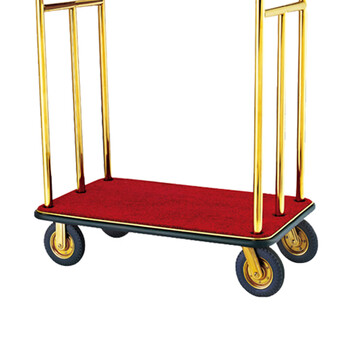 南 XL-1A 小金顶行李车 镜金 酒店大堂行李车 箱包推拉车行李推车