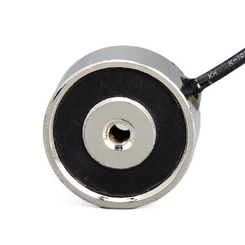 天旭直流电磁铁吸盘实验工业强力磁铁紫铜线圈小型圆形电吸盘吸力5kg P25/11 24V 1个