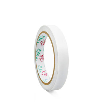 友日久高品质双面胶带2.4cm*12m*5卷批发自用双面胶办公用品棉纸双面胶带手工强力超薄白色易撕易贴双面胶