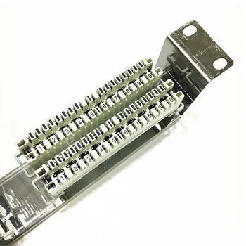 利合光电（LHG）VDF音频配线架不锈钢机架科隆卡接模块电话语音跳线架 VDF-30