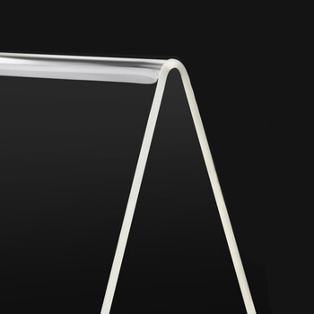 海斯迪克  亚克力V型台卡桌牌  会议牌席卡三角卡台座 200×100×3mm（3个起订） HKW-335