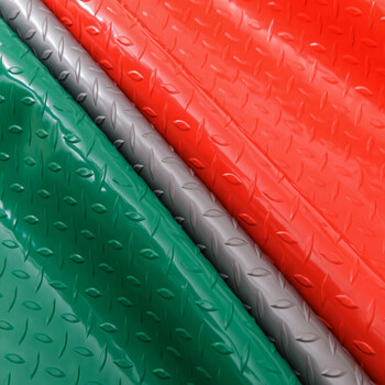 者也 牛筋防滑垫 加厚耐磨工厂超市健身房浴室PVC塑胶地垫2M宽1米长 灰色常规型