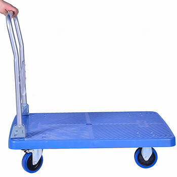 兰诗（LAUTEE）WY3039 折叠拉货平板车搬运小推车工具车手推车 72*48基础款DX-150kg