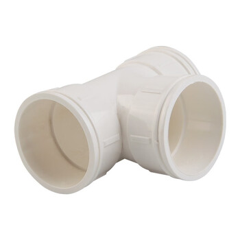 伟星 pvc 排水管材管件下水管配件污水管排水管接头排污管D110国标顺水三通 【1个】