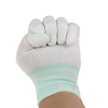 君御 Exsafety SAFEMAN君御 尼龙PU涂指手套 (100副起订） 灰边L