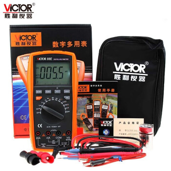 胜利仪器（VICTOR） VC88E高精度数字万用表 电容频率测量定制