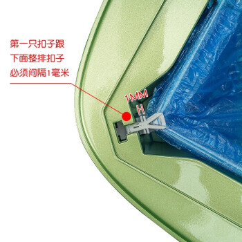 正之昇 全自动鞋套机T型 一次性商用办公实验室展厅鞋膜机套鞋机 XT01 草绿