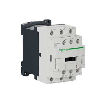 施耐德 TeSys D系列控制继电器 220V DC 3NO+2NC 21台/箱 CAD32MDC