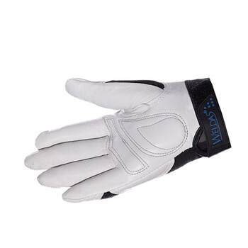 威特仕  10-2670 机械师手套有抗油防潮赛车手手套舒适灵活白色 1副  XL# 