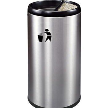 南 GPX-110HX 港式垃圾桶 户外烟灰桶垃圾筒公用垃圾箱果皮桶 不锈钢垃圾桶 内桶容量33升