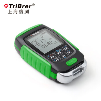 TriBrer信测APM55NC-V30光功率计30mW红光笔LED网络线序一体机高精度光网络测试可充电C型(-50~+30dBm)