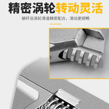 保拉(Paola) 水槽扳手多功能扳手水龙头安装神器工具万能水管板手卫浴水管手动拆卸水暖工具8202
