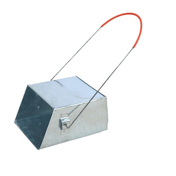 庄太太【环卫铁簸箕带轮】加厚不锈钢户外庭院环卫垃圾铲