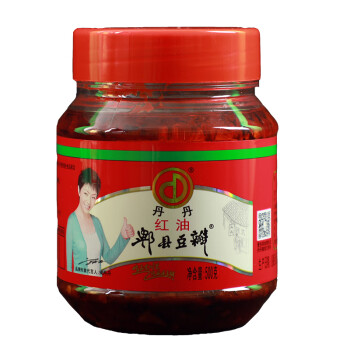 丹丹 红油郫县豆瓣酱 川菜辣椒酱500g