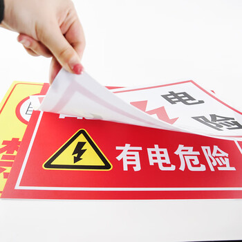 冰禹 BYly-12 货梯严禁乘人警示牌 PVC电梯严禁载人限载安全标识 30*40cm限重警告禁止超载标志提示牌 XZ-15