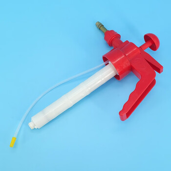 冰禹 BYA-14 喷雾瓶 气压式浇花喷水壶 浇花洒水壶 园艺工具 白色1.5L（颜色随机发货）