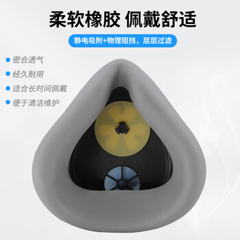 3M 3200防尘口罩面具防工业粉尘防霾KN95防灰尘打磨装修煤矿焊接沙场防尘面罩