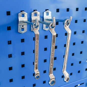 和崟 HZ-DJ75 单斜挂钩方孔挂板挂钩 物料架挂钩工具配件展示架挂钩置物架挂钩