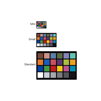 正印科技COLORSPACE反射24色卡 Colorcheck国际标准色卡 色彩还原图卡订制 CS-TC021（Mini）(含装裱)