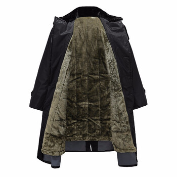 者也 冬季加长款防寒服保暖防水防风劳保棉衣棉袄男冬 保安大衣勤务棉大衣（内胆可拆卸） 丝棉内胆+反光条