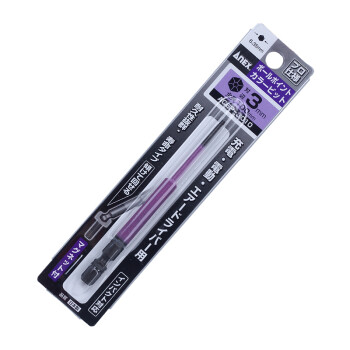 安力士牌（ANEX）球形内六角批头ACBP-3010 H3 X 100mm球形风动批咀 球型电动批嘴 球形螺丝刀