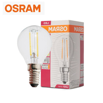 欧司朗(OSRAM)照明 企业客户 复古LED灯泡A型 8W/827 230V E27螺口 暖光 优惠装10只  