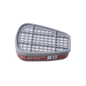 普达 P-A-1滤毒盒 防化工有机气体蒸气(苯/氯/醇类/甲烷/丙酮/苯胺类化合物等) 2个/1对