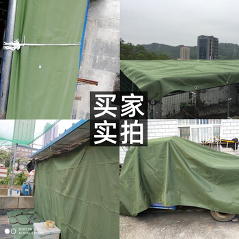 展源设备 油布 帆布防雨布篷布防水布防晒加厚耐磨有机硅蓬布油布塑料遮阳布帐篷 【特厚蓬布8米*15米】