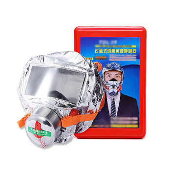 飞尔 消防面具防毒面具 防烟火灾逃生 防火防烟防毒面具过滤自救呼吸器 1个装TZL30 