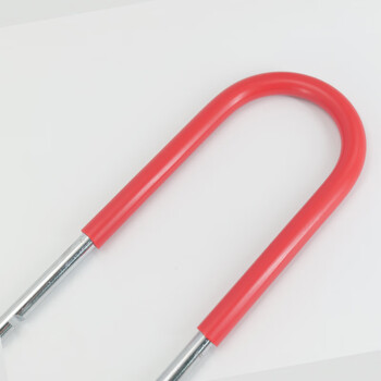 赫思迪格 JG-1342 玻璃门锁 U型锁 防盗锁具挂锁 摩托车电瓶车锁 906型号350mm