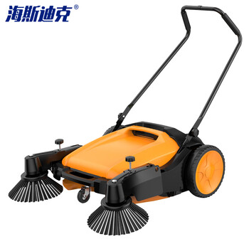海斯迪克 gnjz-1296 无动力手推式扫地机 清洁道路粉尘清扫车 
