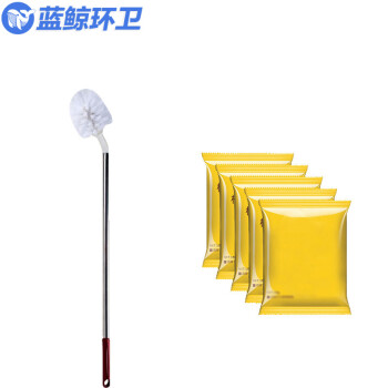 蓝鲸环卫【水桶刷60cm1个带1个提桶器颜色随机】长柄清洁刷LJHW-9160
