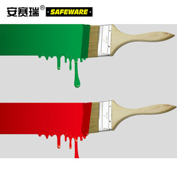 安赛瑞 木质油漆刷 毛刷 排笔刷 扫灰刷 油刷 6寸 毛长：46mm（20把装）460099