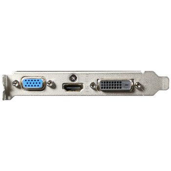 技嘉（GIGABYTE）GeForce GT 710 2G DDR3 显卡 半高刀卡设计/耐久设计 N710D3-2GL