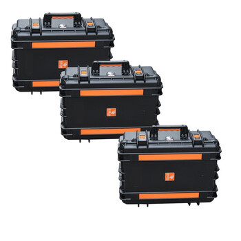 老A LAOA 手提仪表箱安全箱防水箱仪器箱防震箱工具箱18英寸带保护隔层LA115318 量大企业定制