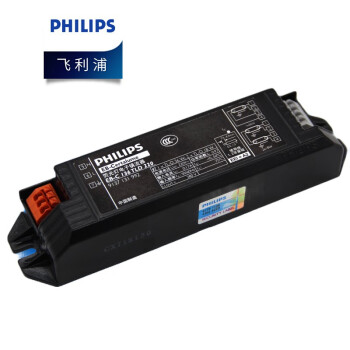 飞利浦（PHILIPS）照明 T8荧光灯电子镇流器 EB-C 118 18W一拖一 整箱装6只 