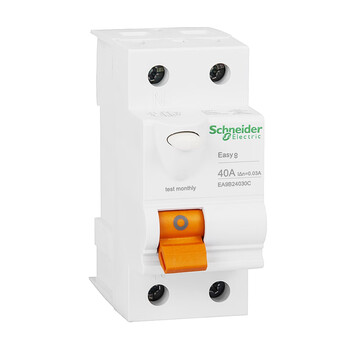 施耐德电气 漏电开关漏电保护器（A型）EA9B RCCB 2P 25A 货号EA9B22530CA