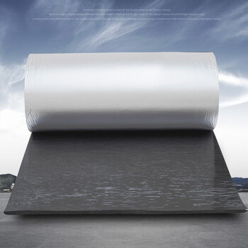 靓派LIANGPAI 橡塑保温棉隔热防冻大棚保温棉工厂车间防水阻燃铝箔 背胶10平米/卷厚10mm